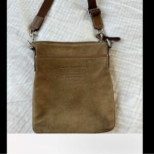 Coach Vintage Suede Crossbody — a gentle reminder of timeless elegance